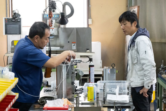 品質を詰める人、現場を整える人、計画を立てる人